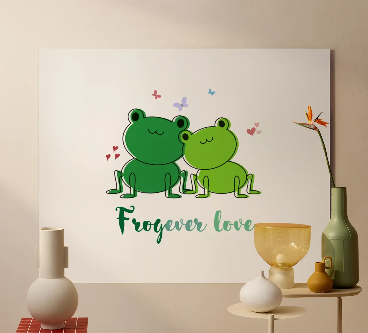 Amore Frogever plexiglass da DesignArt