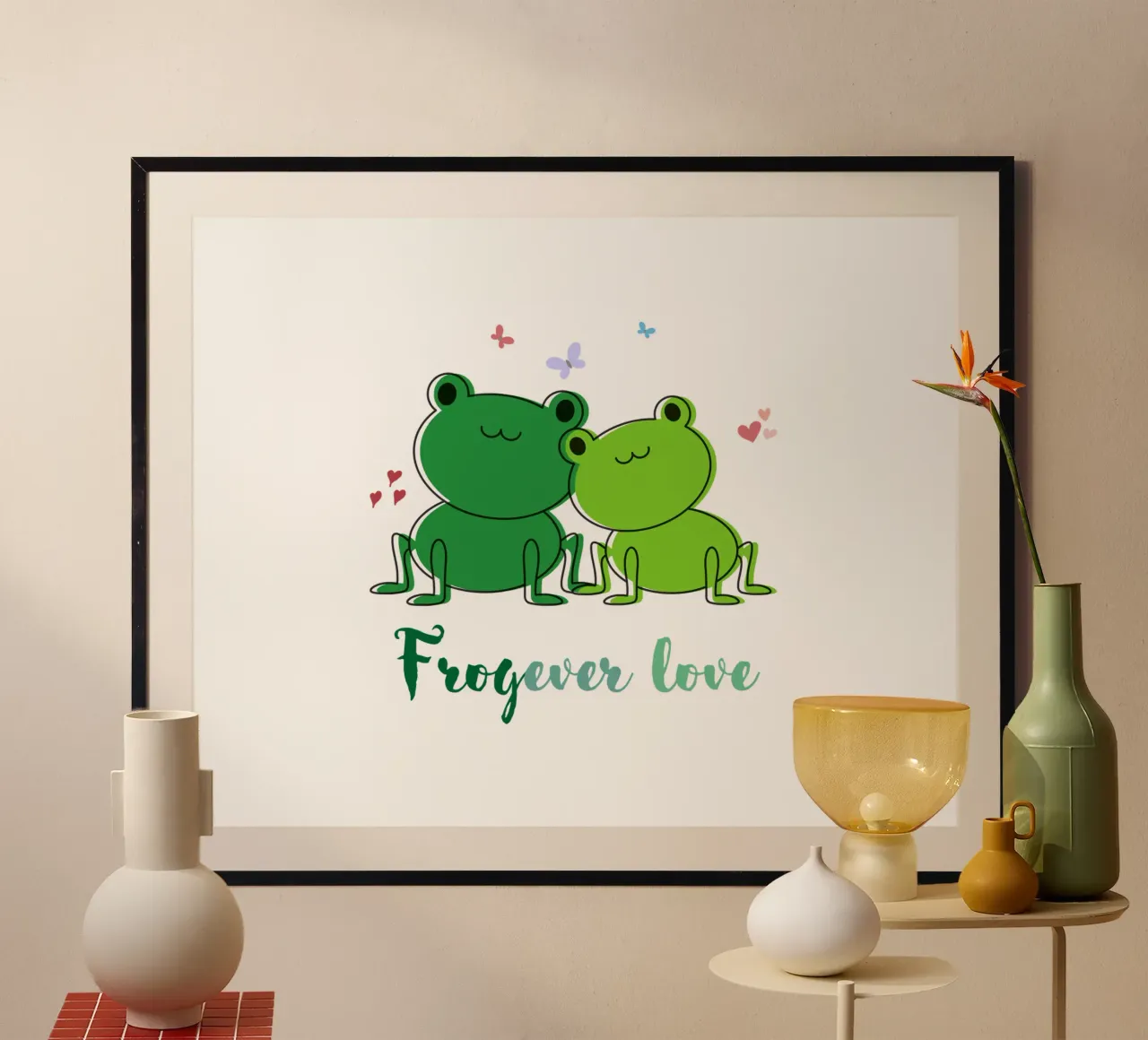 Amore Frogever carta hahnemühle da DesignArt