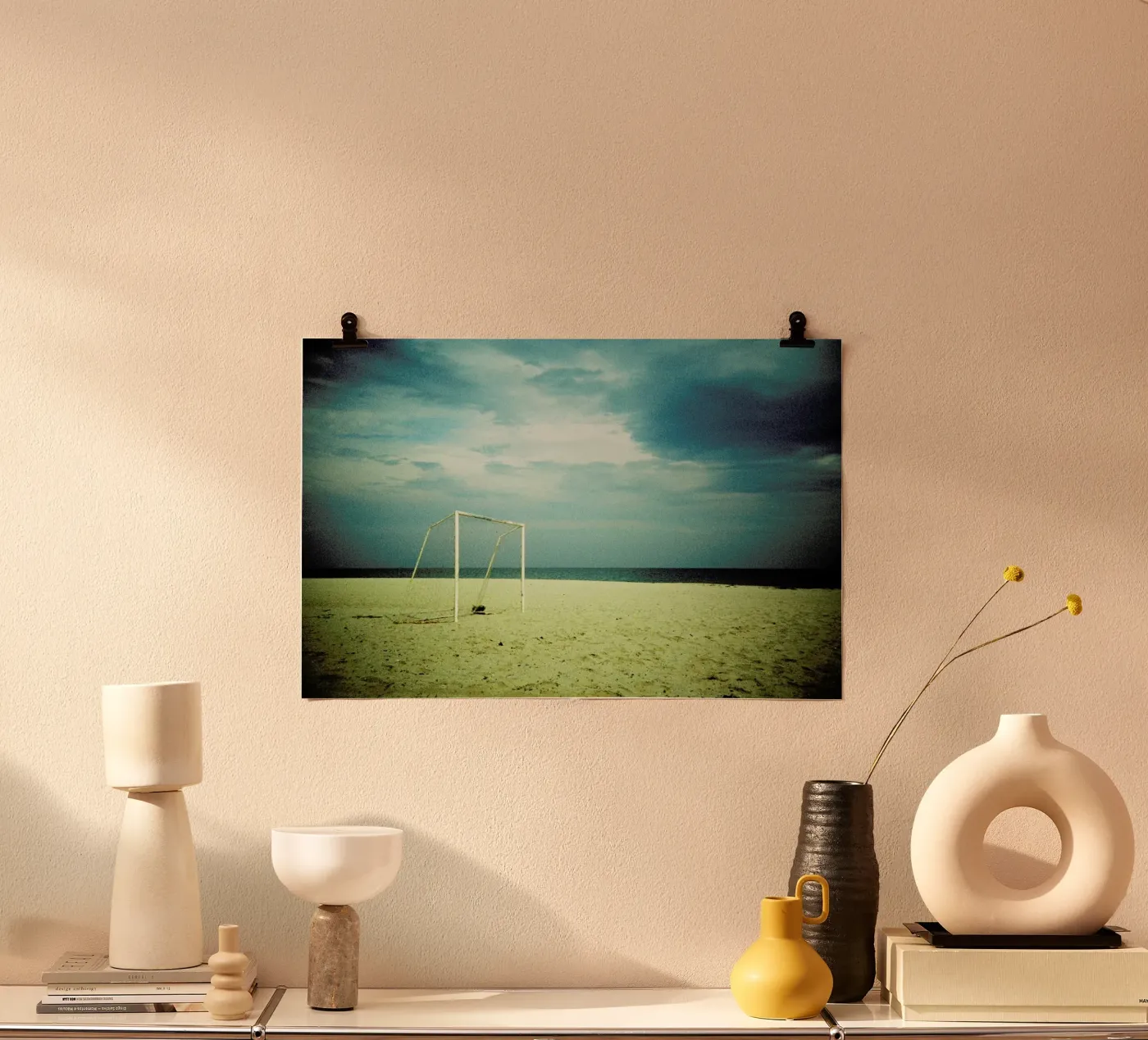 Goal Poster von BLAEK Design Studio