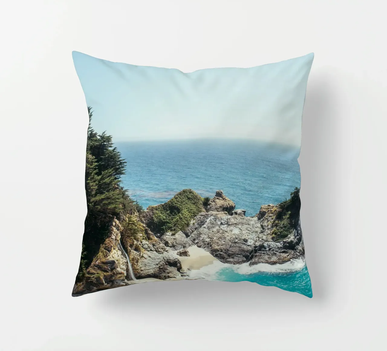 McWay Falls Big Sur cuscino da patiphotography