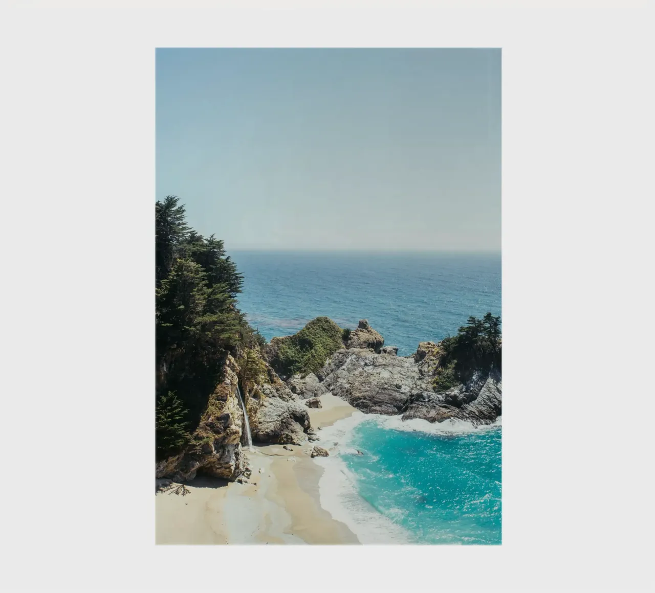 McWay Falls Big Sur notebook by patiphotography