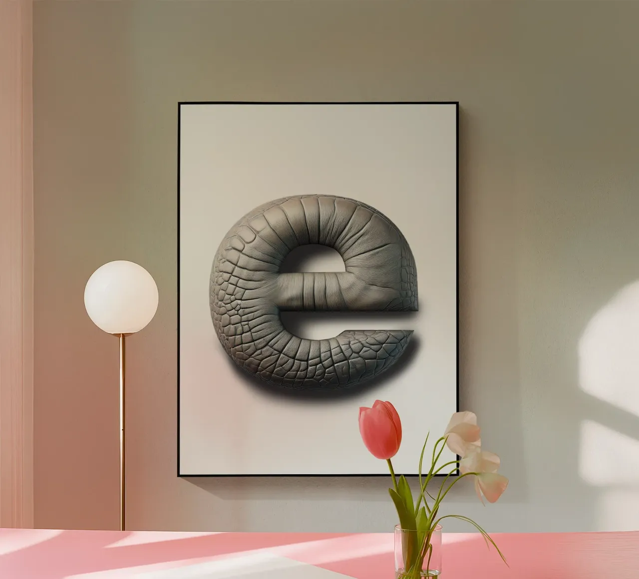 e - elefante plexiglass da The True Type