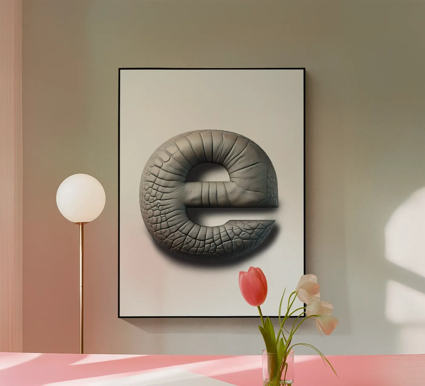 e - elephant acryl van The True Type