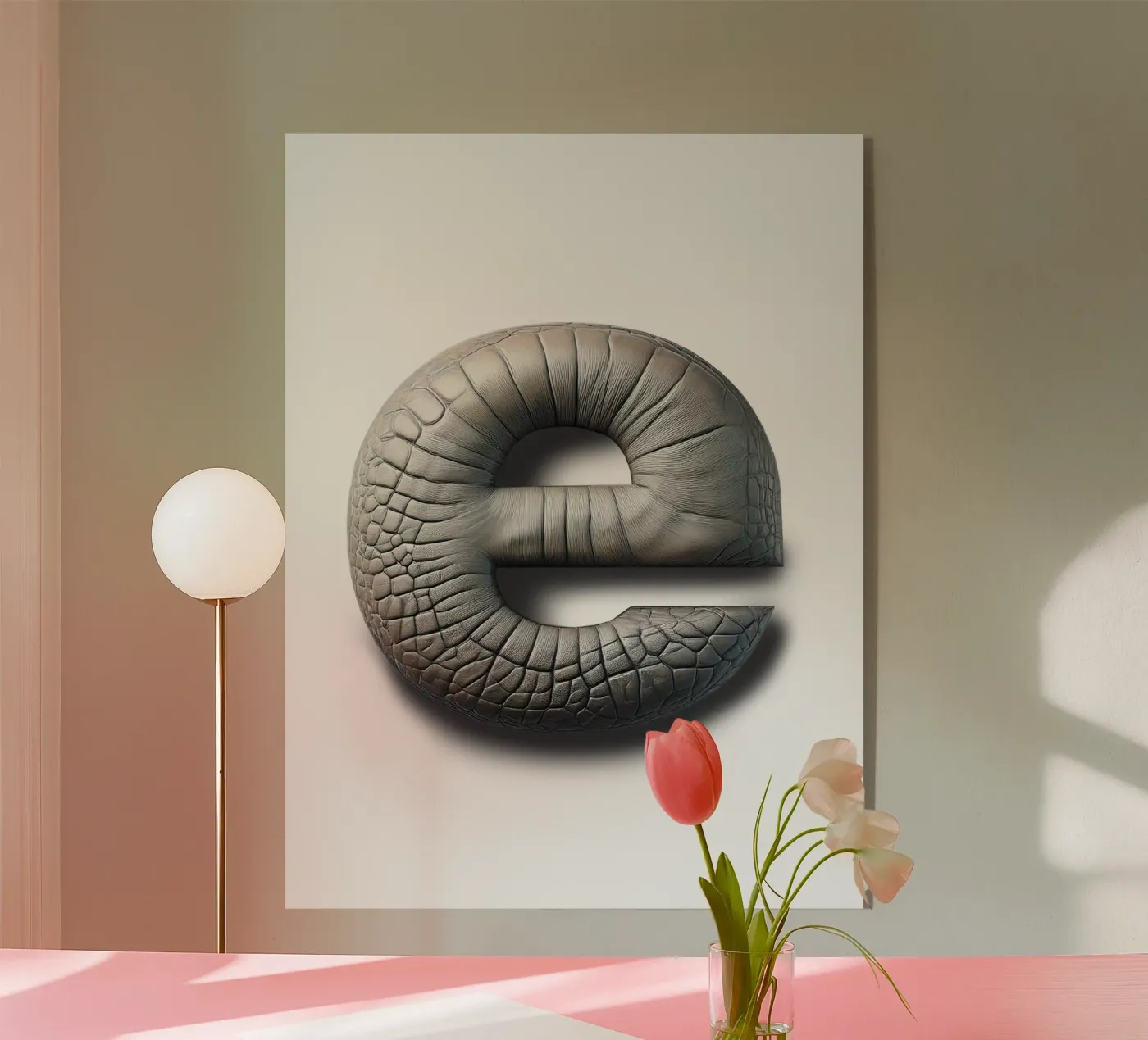 e - elephant acryl van The True Type