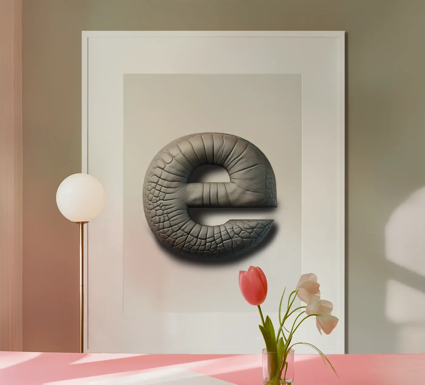 e - olifant poster van The True Type