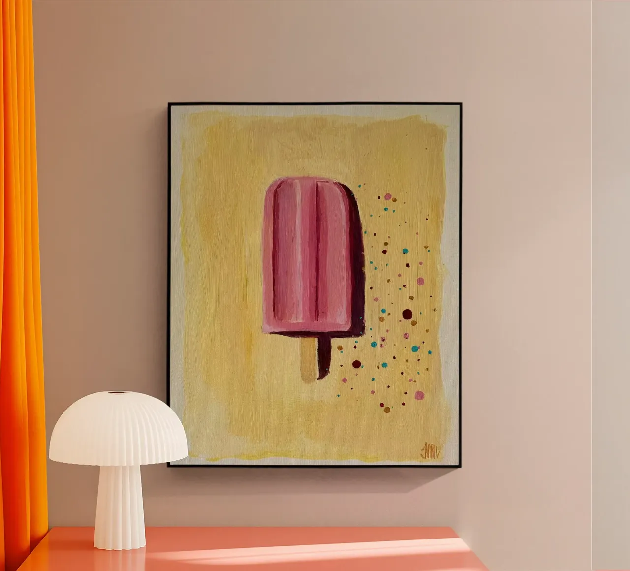 The popsicle plexiglass da artby_Izabella