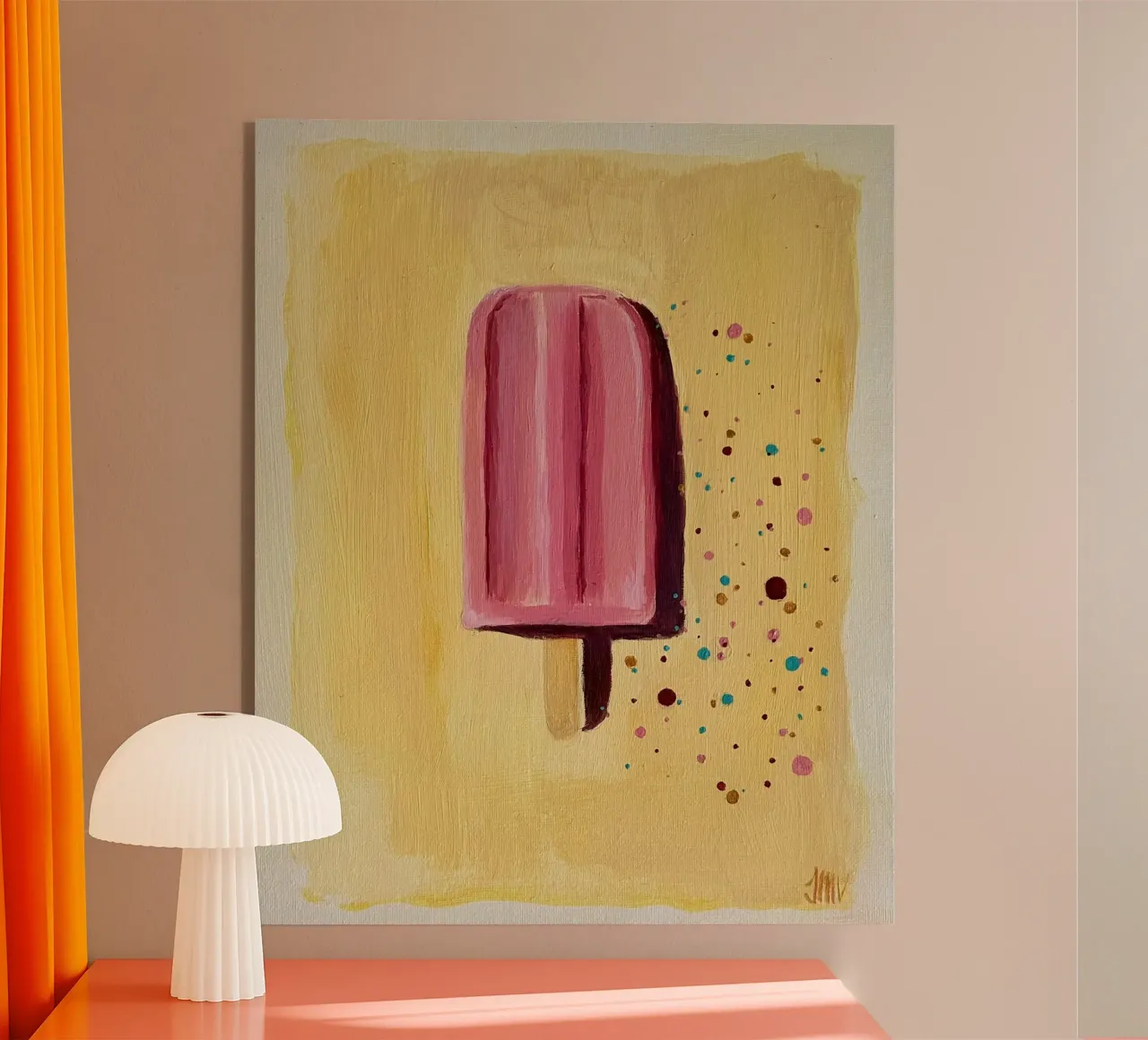 The popsicle plexiglass da artby_Izabella