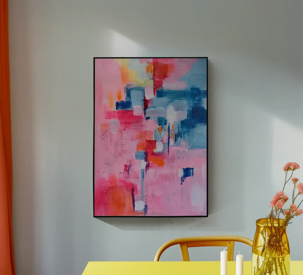 pink moods plexiglass da artby_Izabella