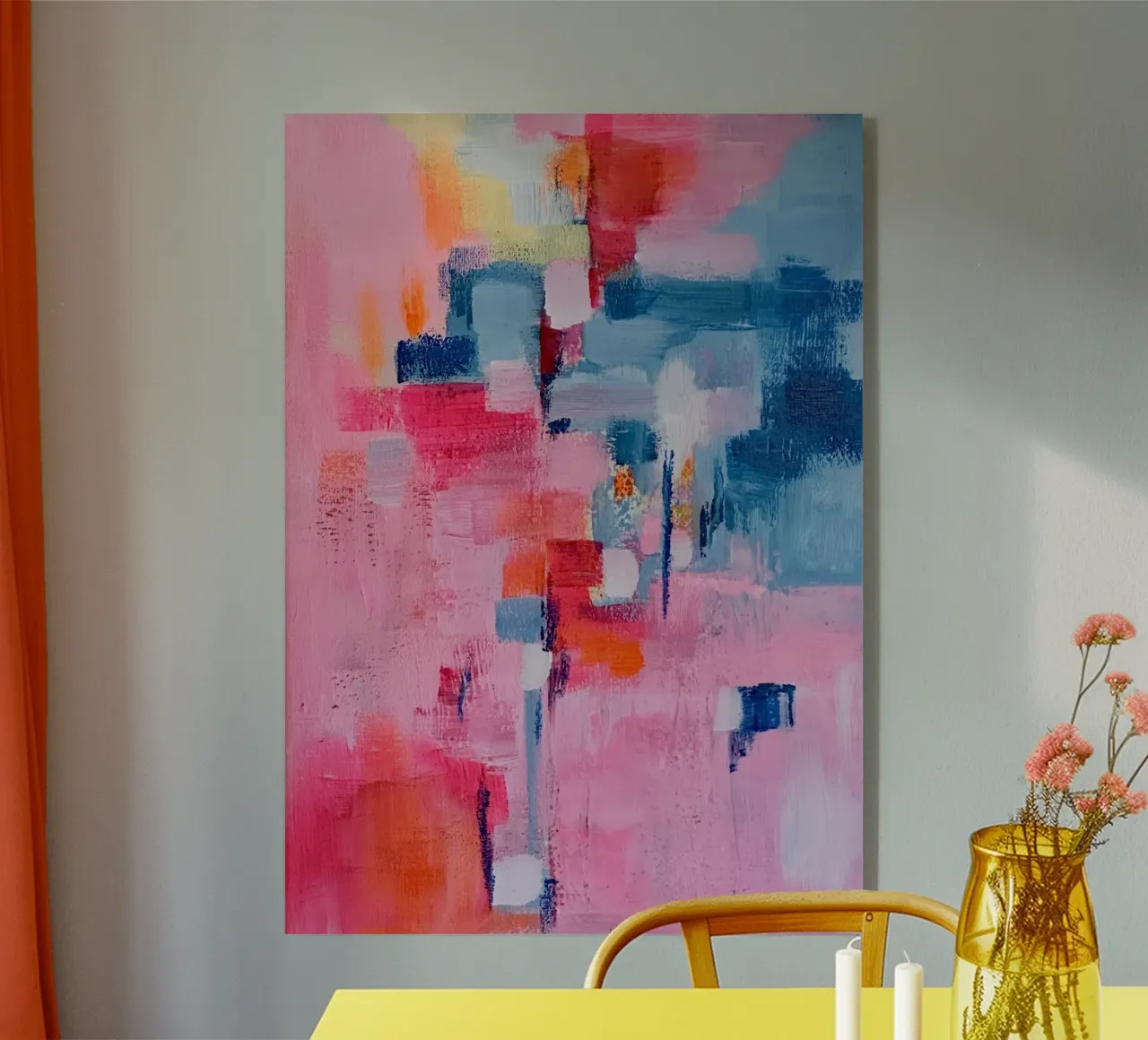 pink moods plexiglass da artby_Izabella