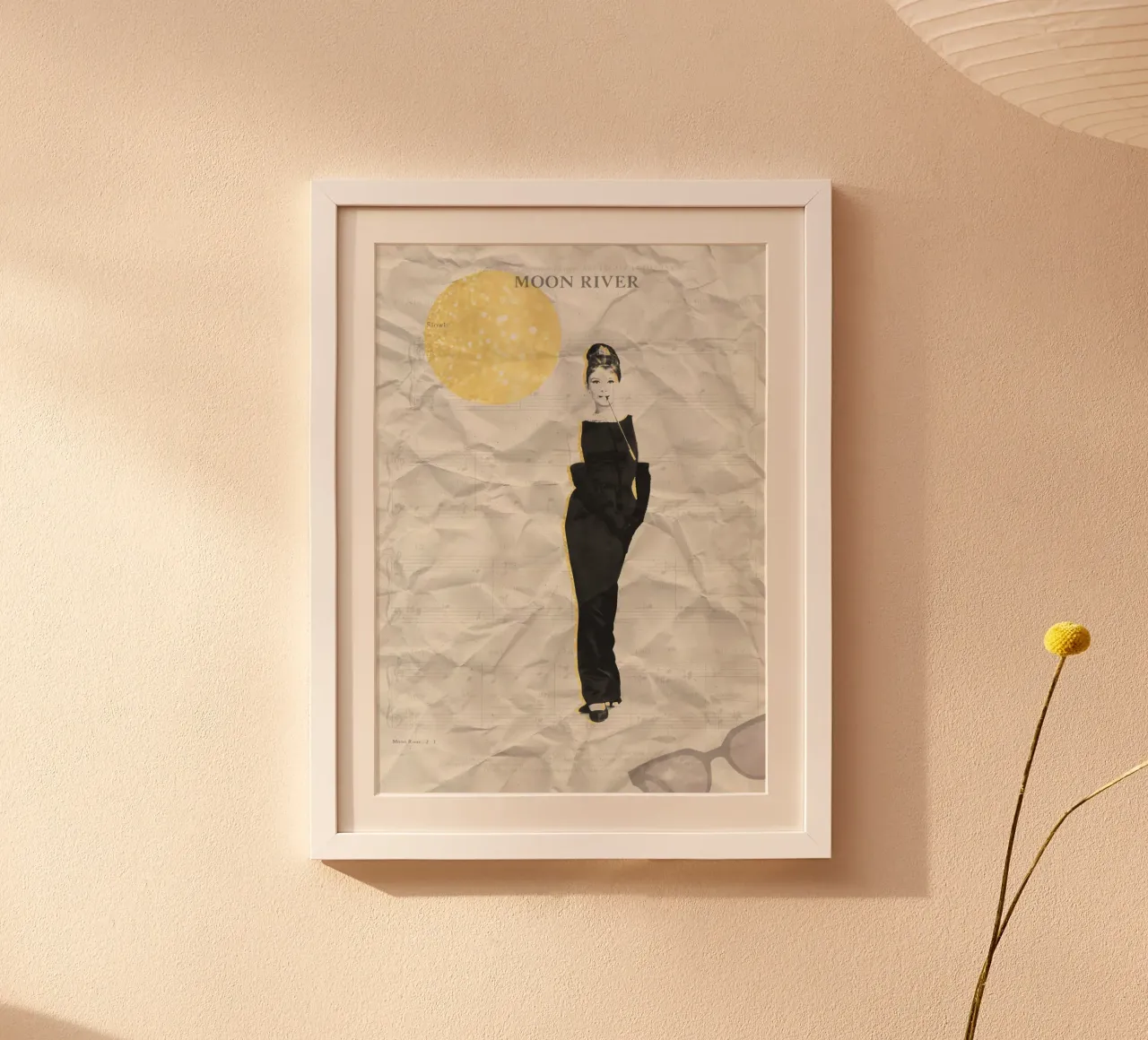 Holly - Moon poster da Retro Collection by Steffi