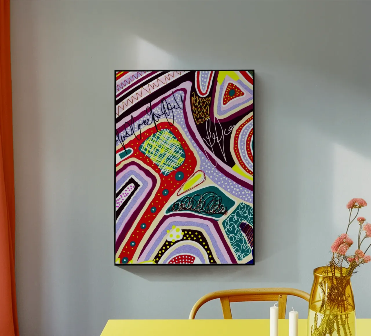 Paesaggio interiore plexiglass da Nomi Morina