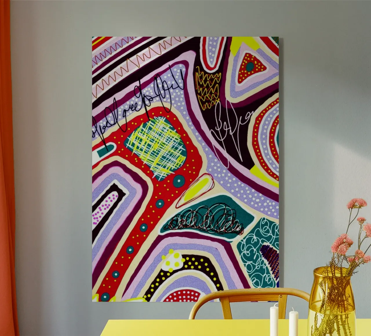 Paesaggio interiore plexiglass da Nomi Morina