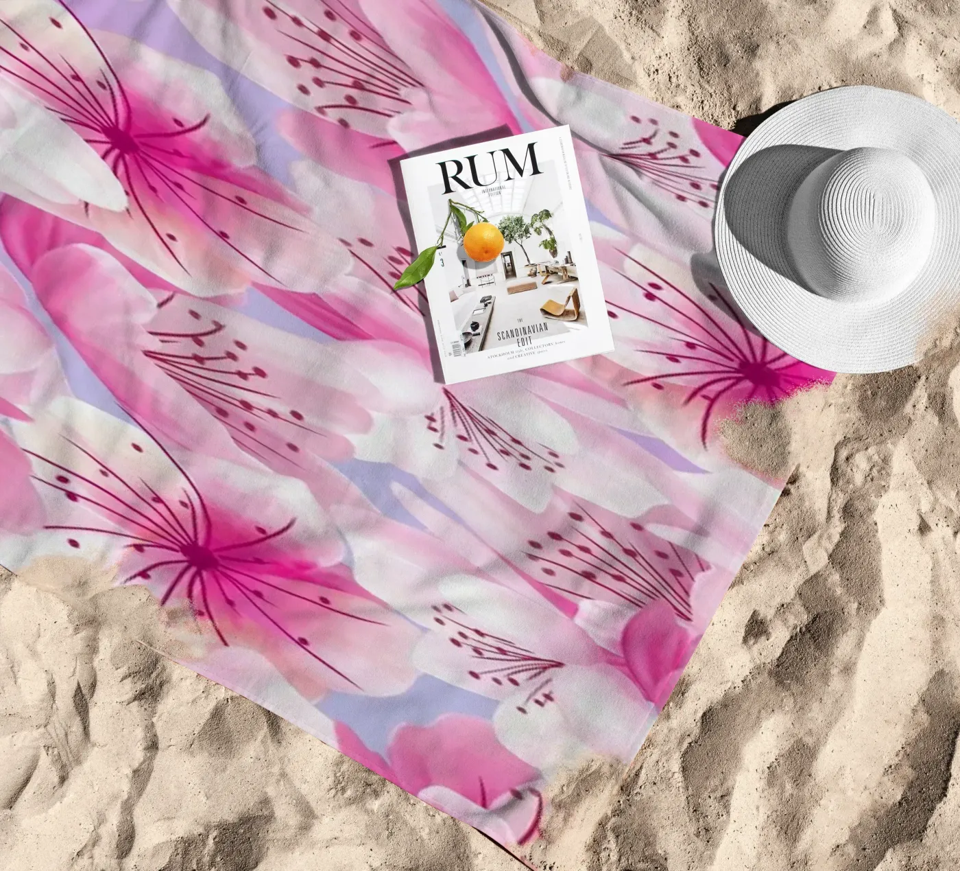 Magia dei fiori telo mare da kimbus_mom