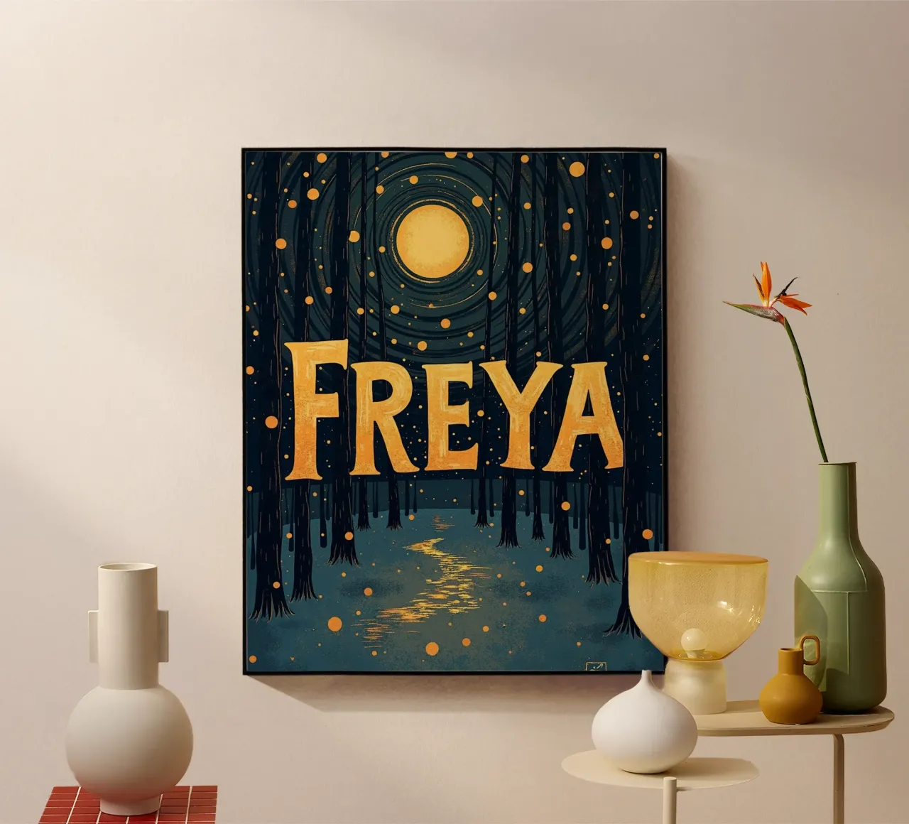 FREYA plexiglass da CASTILO Namengalerie