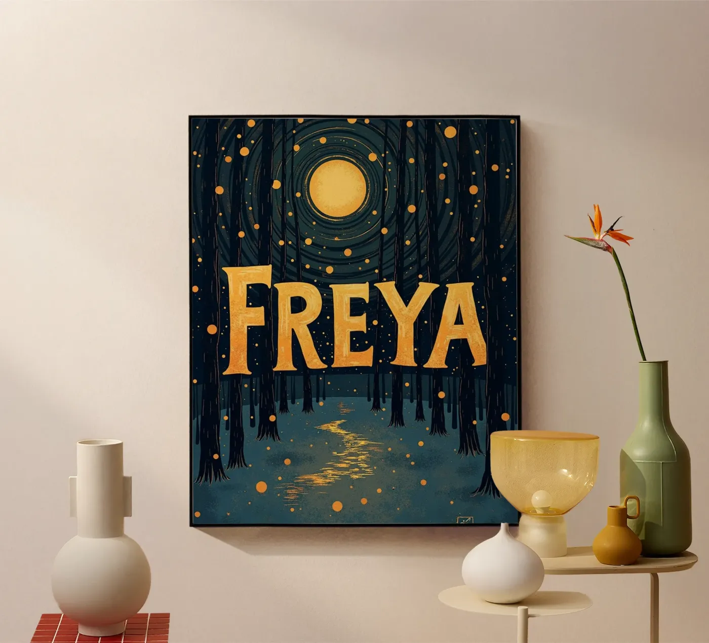 FREYA plexiglass da CASTILO Namengalerie