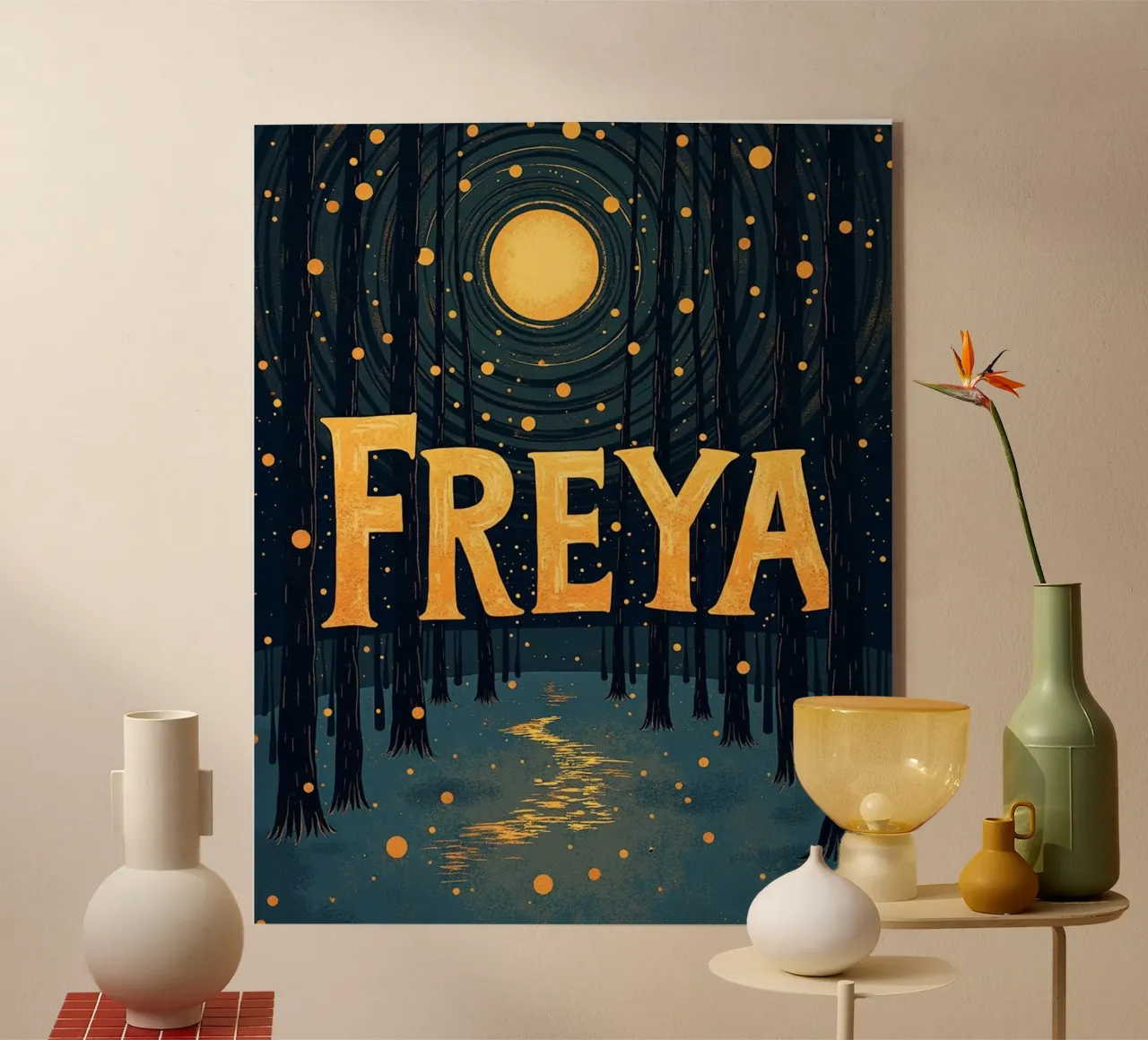 FREYA plexiglass da CASTILO Namengalerie