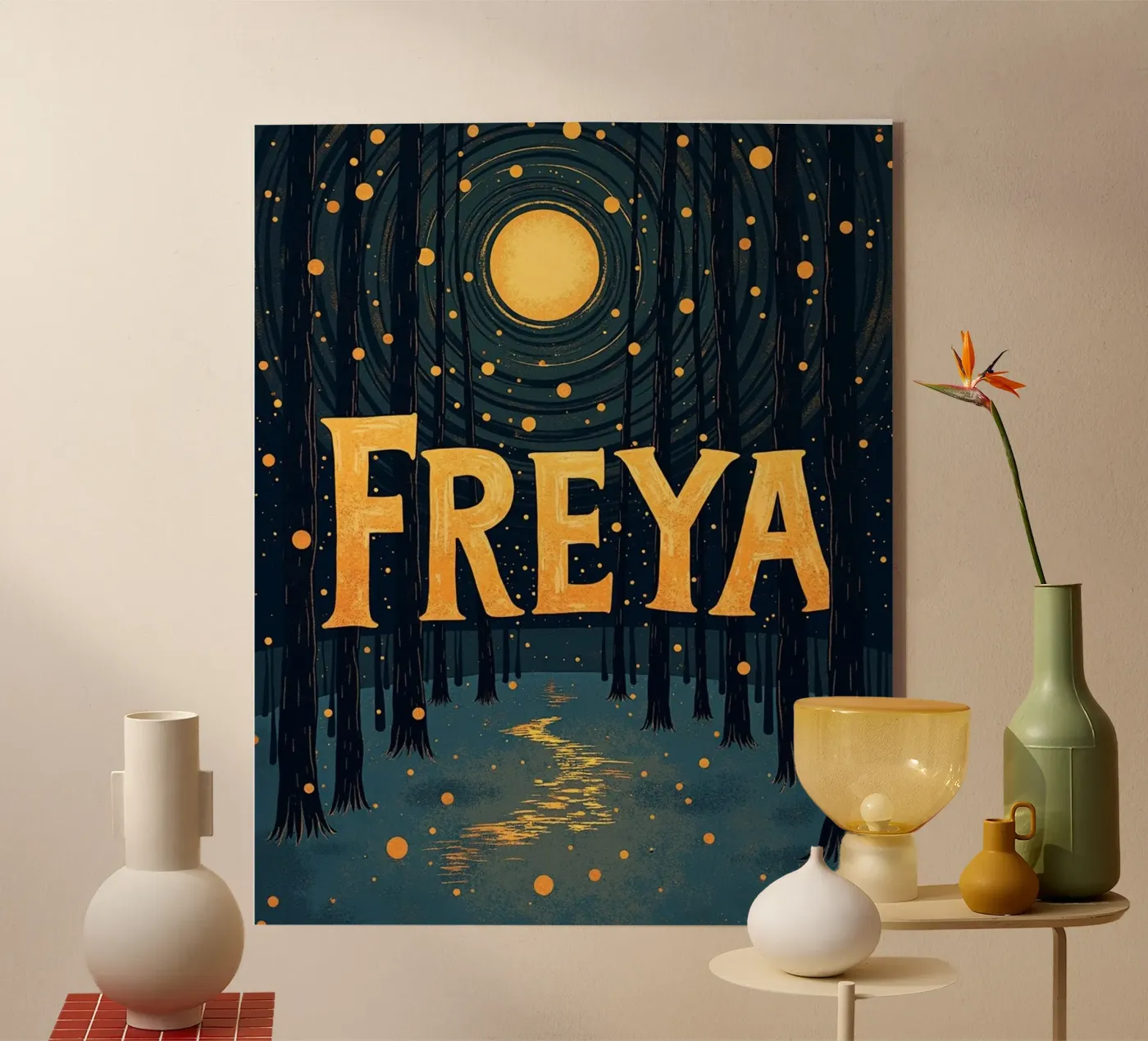 FREYA plexiglass da CASTILO Namengalerie