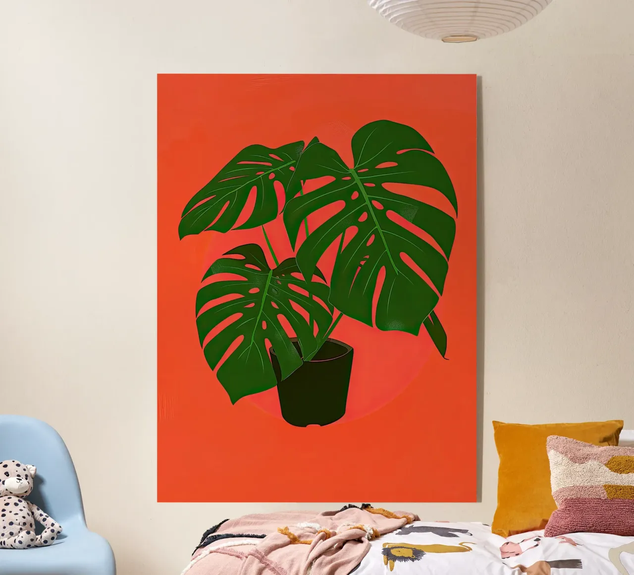 Monstera Glow plexiglass da michi