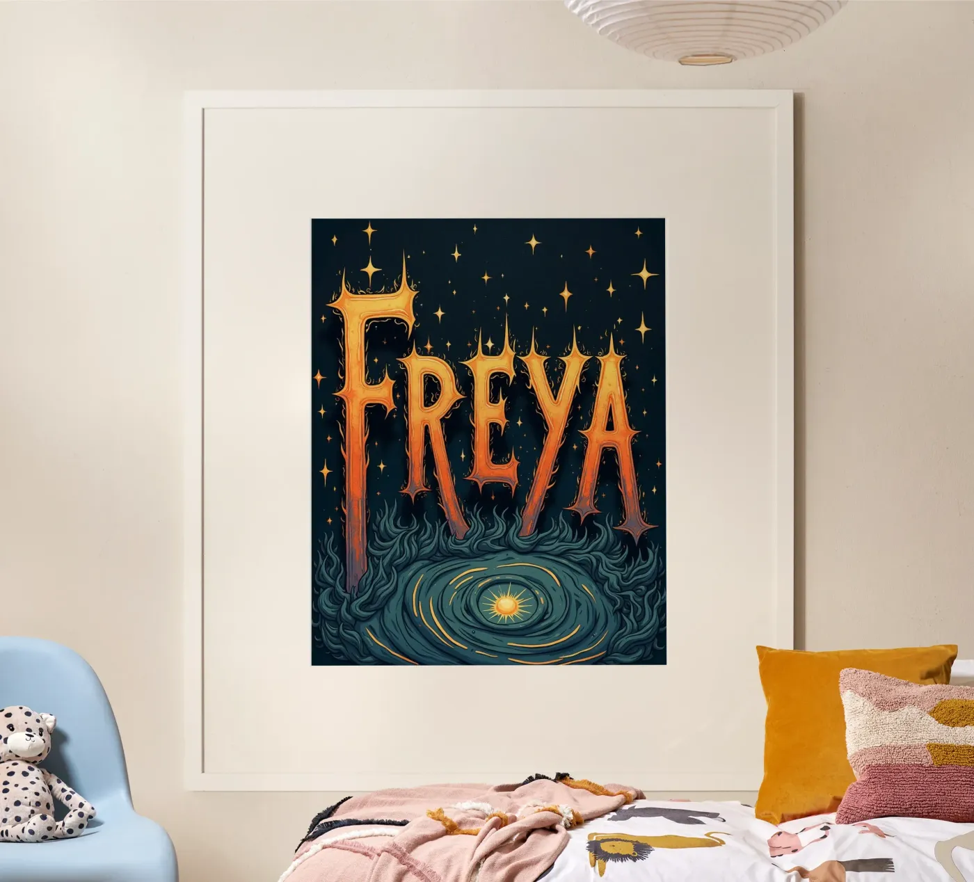 Freya Poster von CASTILO Namengalerie