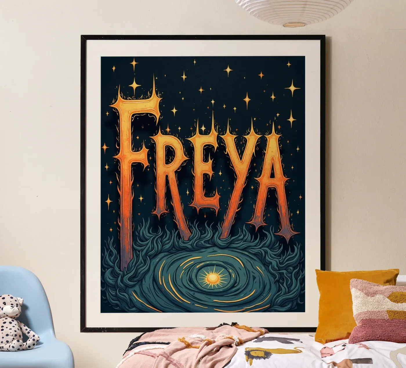 Freya Poster von CASTILO Namengalerie
