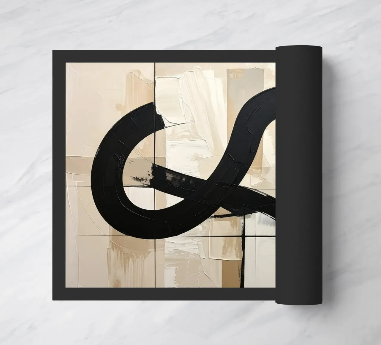 Abstract elegance doormat by Katalier (Abstract Harmony)