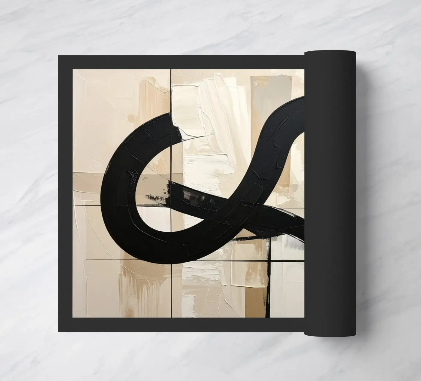 Abstract elegance doormat by Katalier (Abstract Harmony)