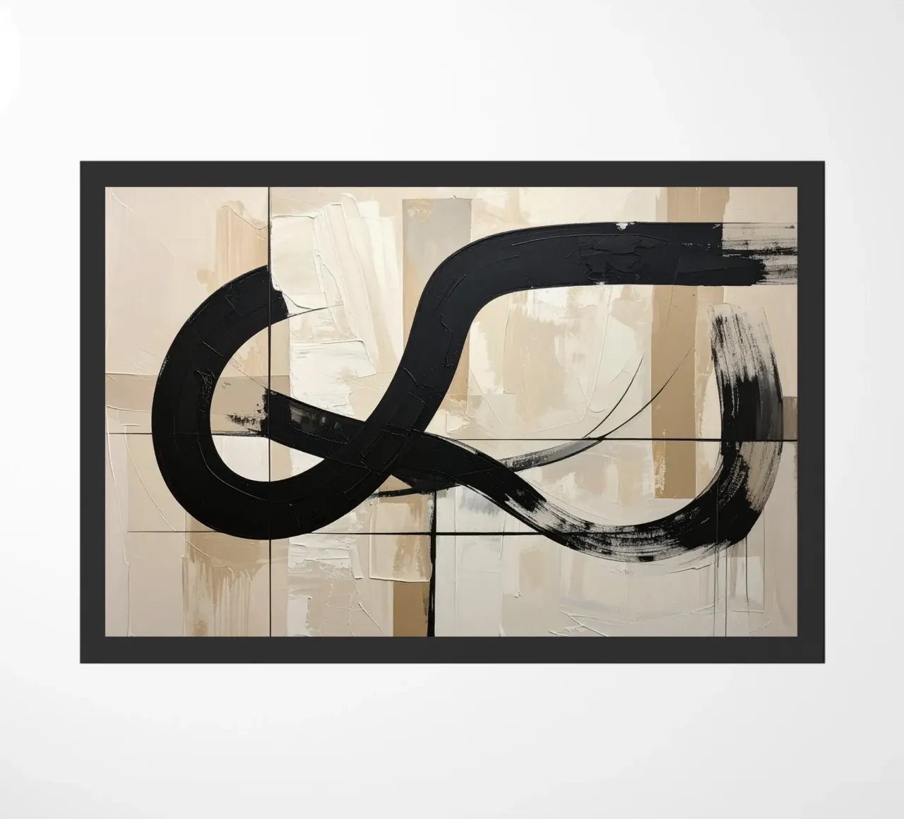 Abstract elegance doormat by Katalier (Abstract Harmony)