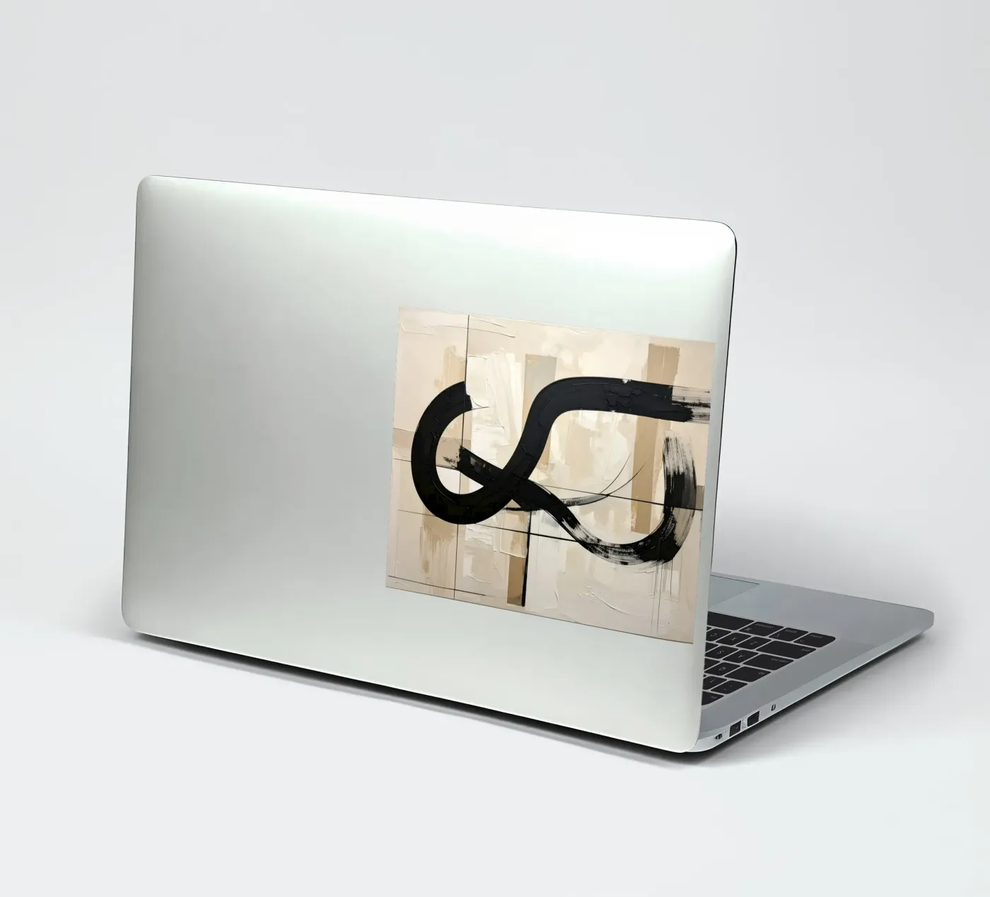 Abstract elegance sticker van Katalier (Abstract Harmony)