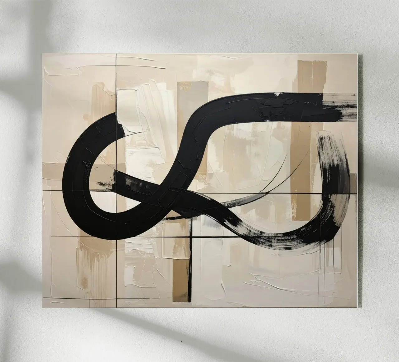 Abstract elegance acrylic glass by Katalier (Abstract Harmony)