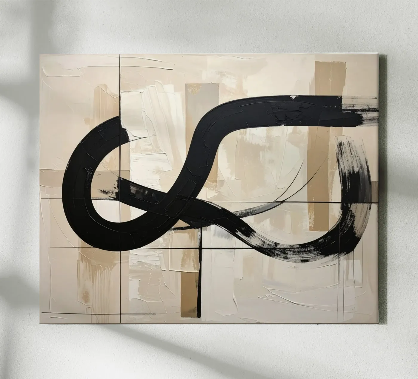 Abstract elegance canvas by Katalier (Abstract Harmony)