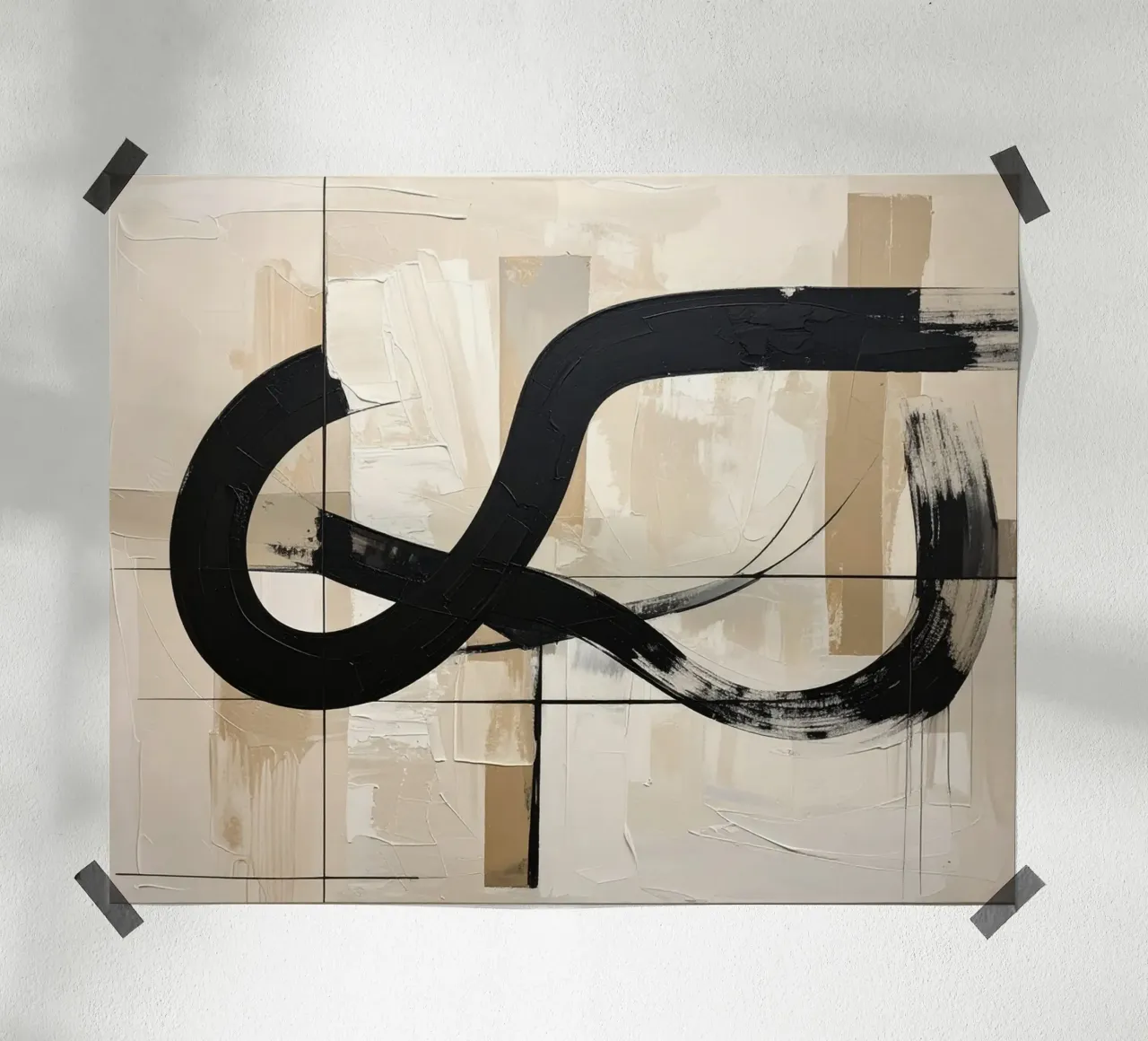 Abstract elegance poster by Katalier (Abstract Harmony)