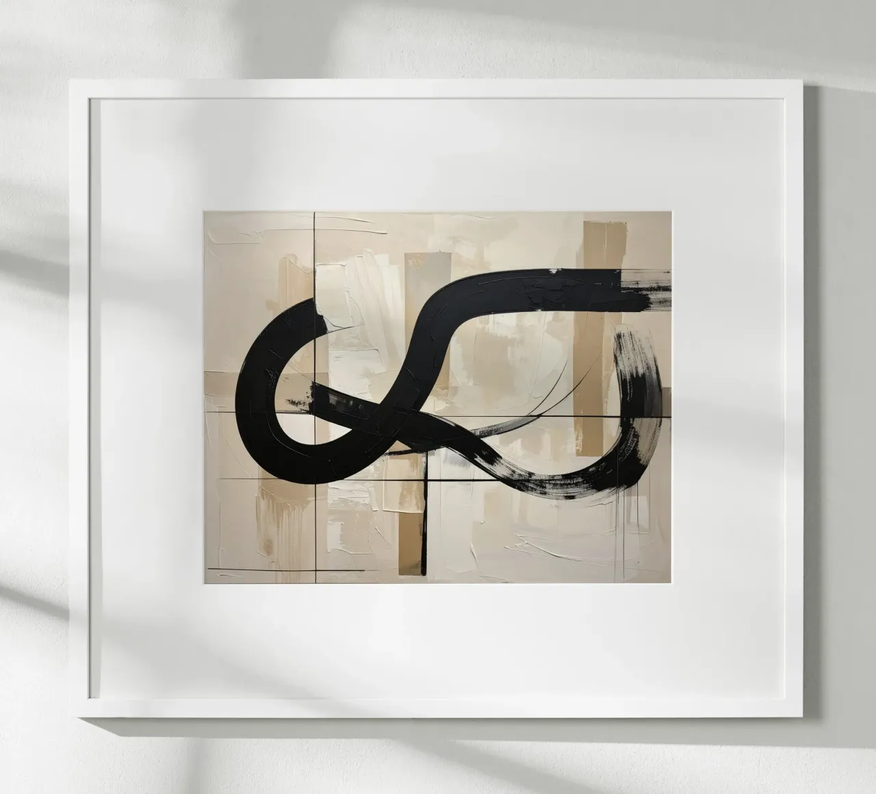 Abstracte elegantie poster van Katalier (Abstract Harmony)