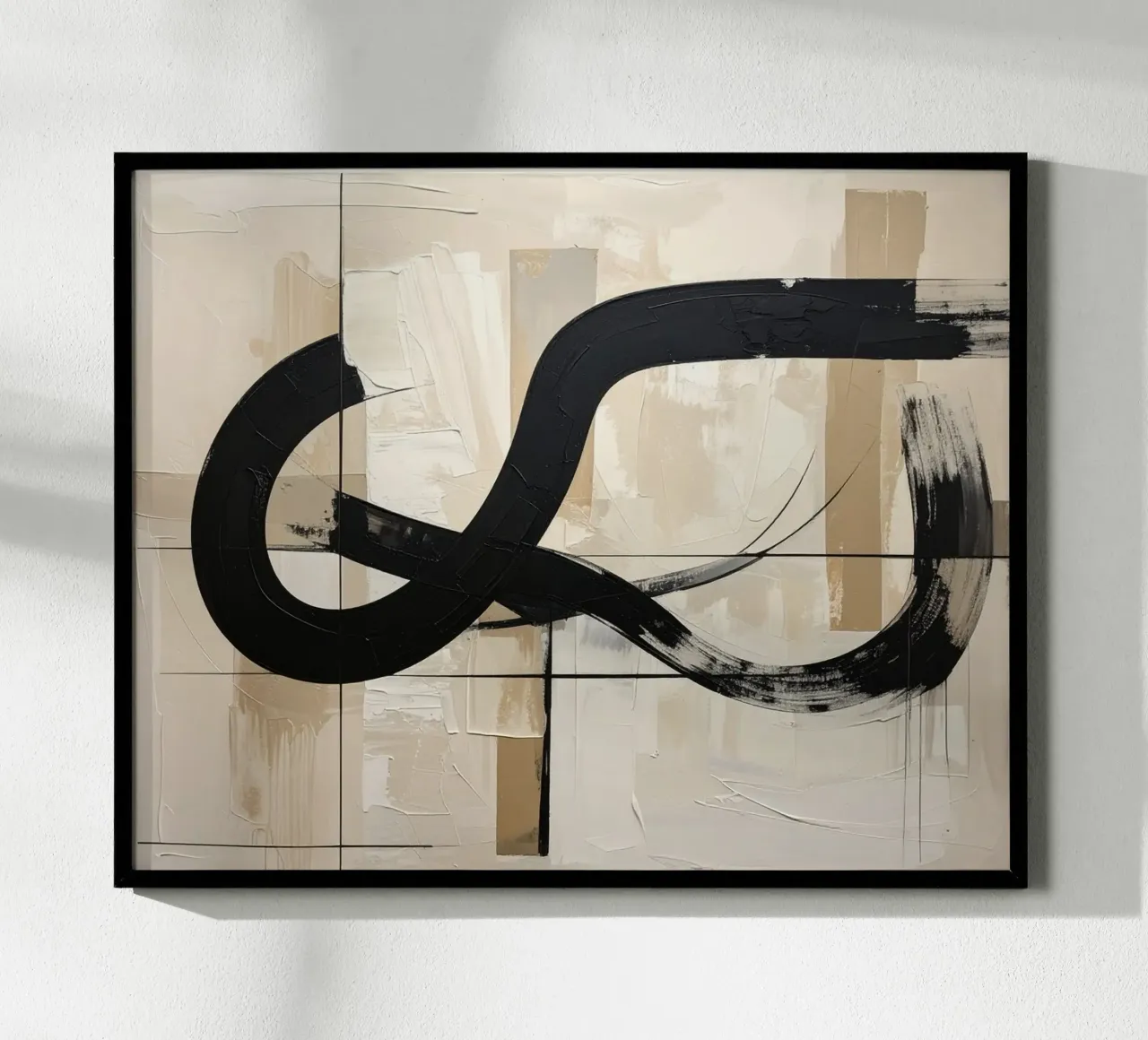 Abstracte elegantie poster van Katalier (Abstract Harmony)