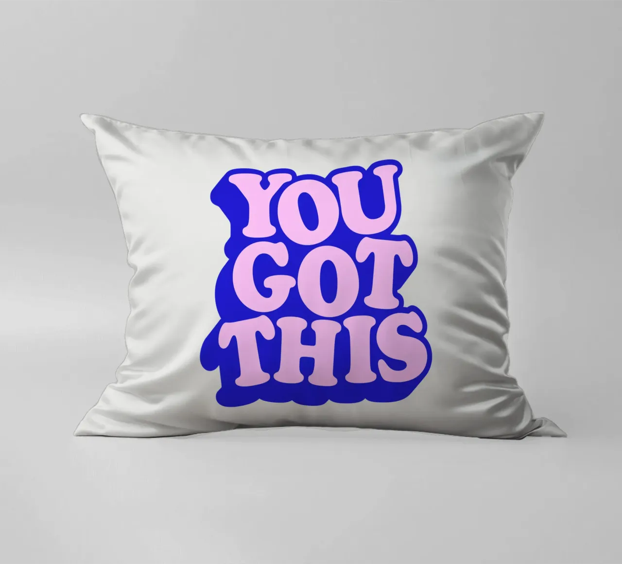 Design tipografico You Got This cuscino da THE MOTIVATED TYPE