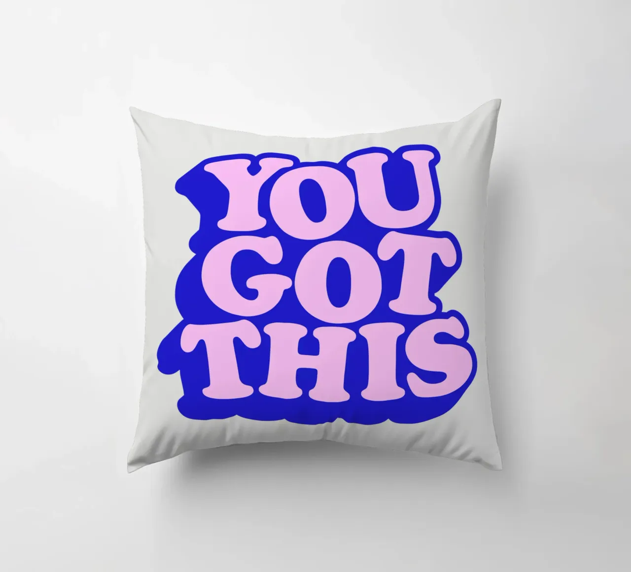 Design tipografico You Got This cuscino da THE MOTIVATED TYPE