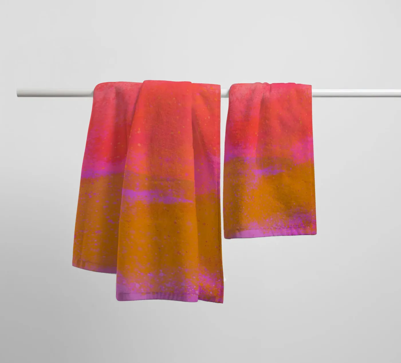 Abstract View towel by Illustration Raissa Oltmanns