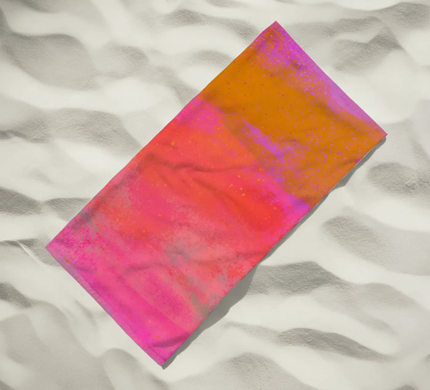 Abstract View beach towel by Illustration Raissa Oltmanns