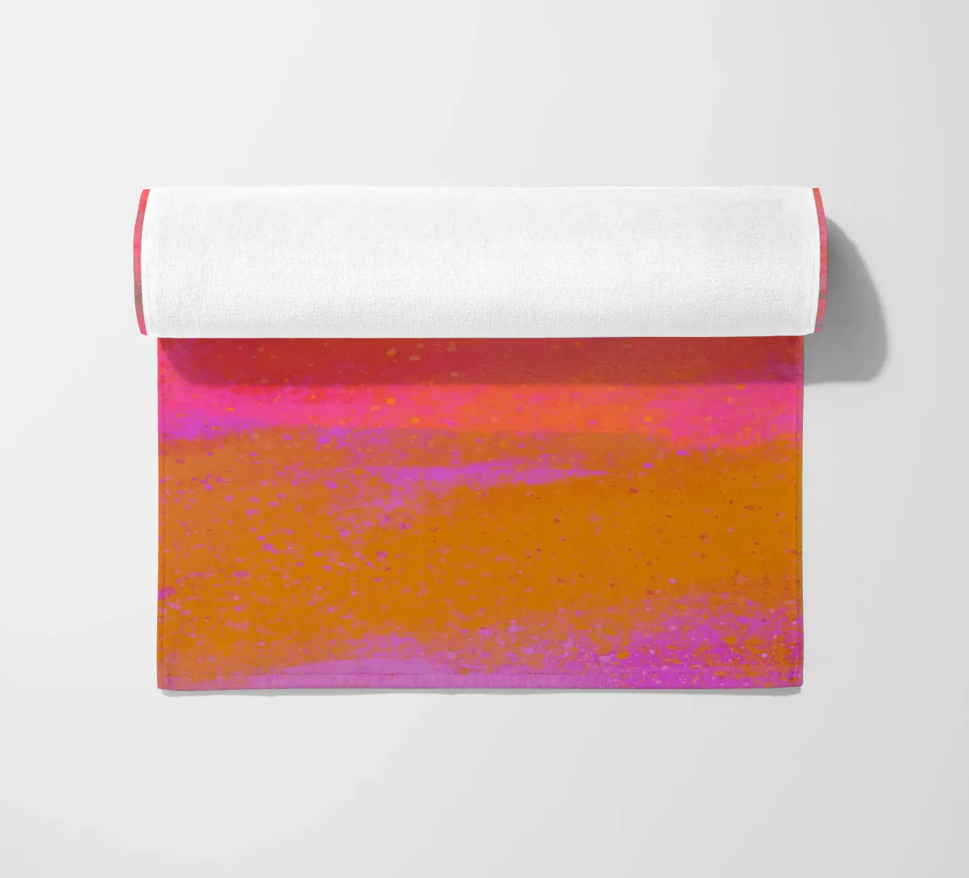 Abstract View beach towel by Illustration Raissa Oltmanns
