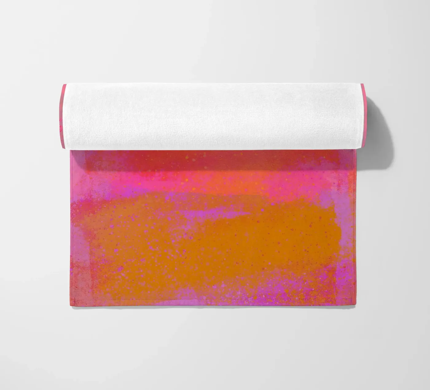 Abstract View beach towel by Illustration Raissa Oltmanns