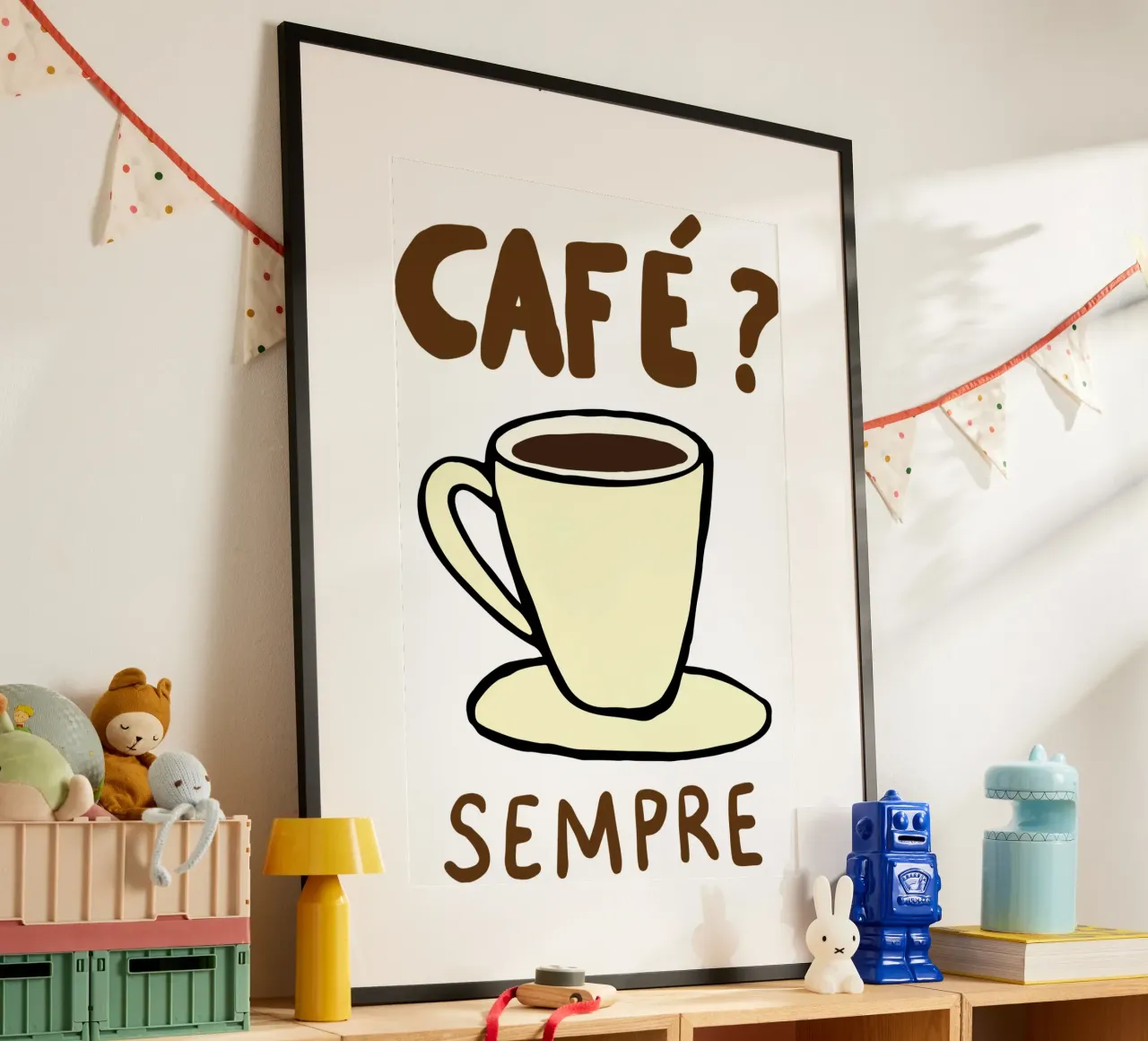 caffè sempre poster da Rawdenox