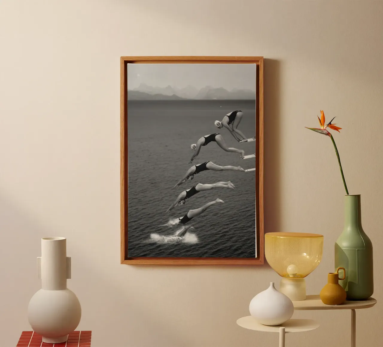 diving canvas van VIntagoras