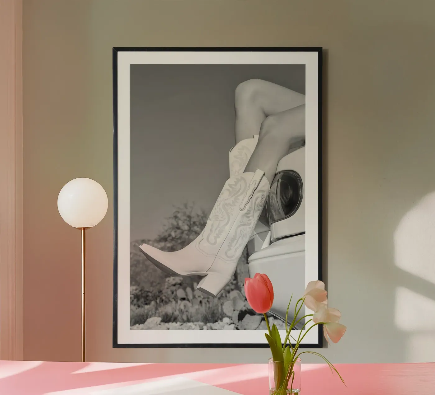 chrome and boots poster da VIntagoras