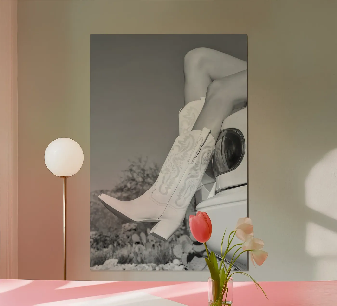 chrome and boots poster da VIntagoras