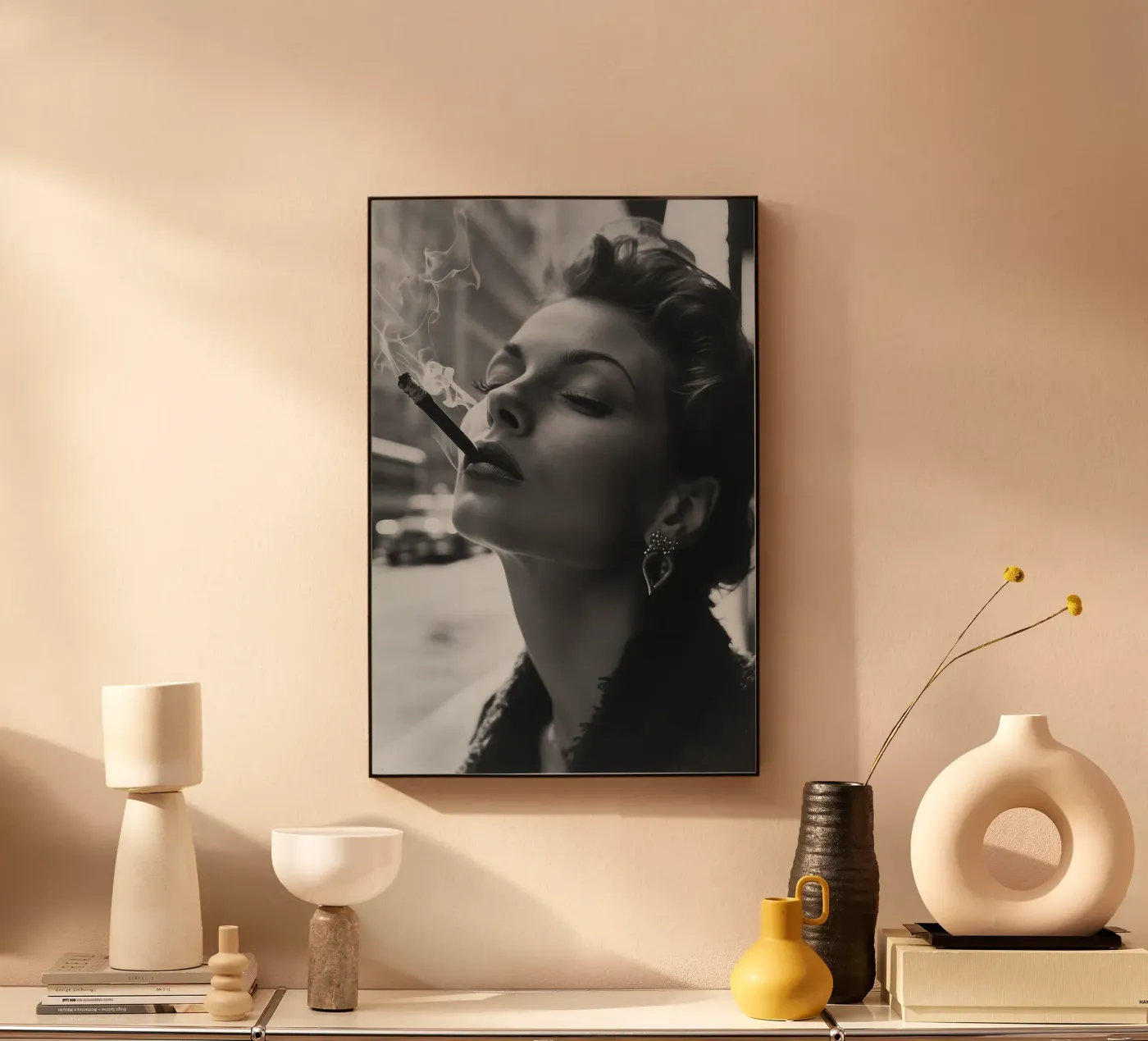 seductive smoke acrylic glass by VIntagoras