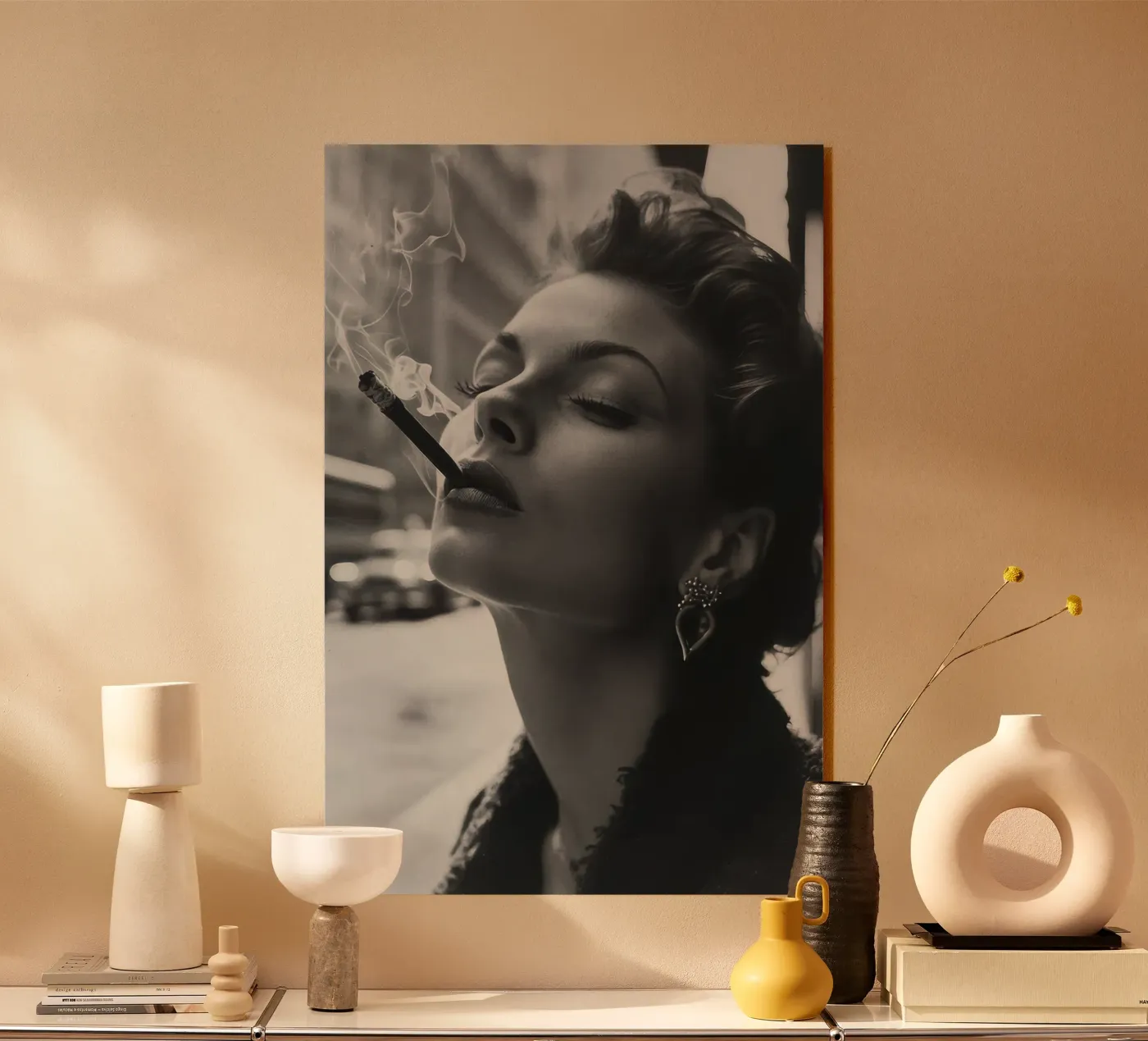 seductive smoke acrylic glass by VIntagoras