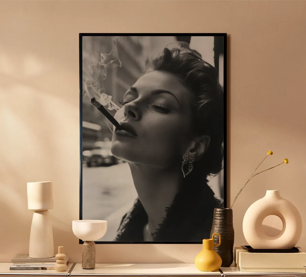 seductive smoke poster by VIntagoras