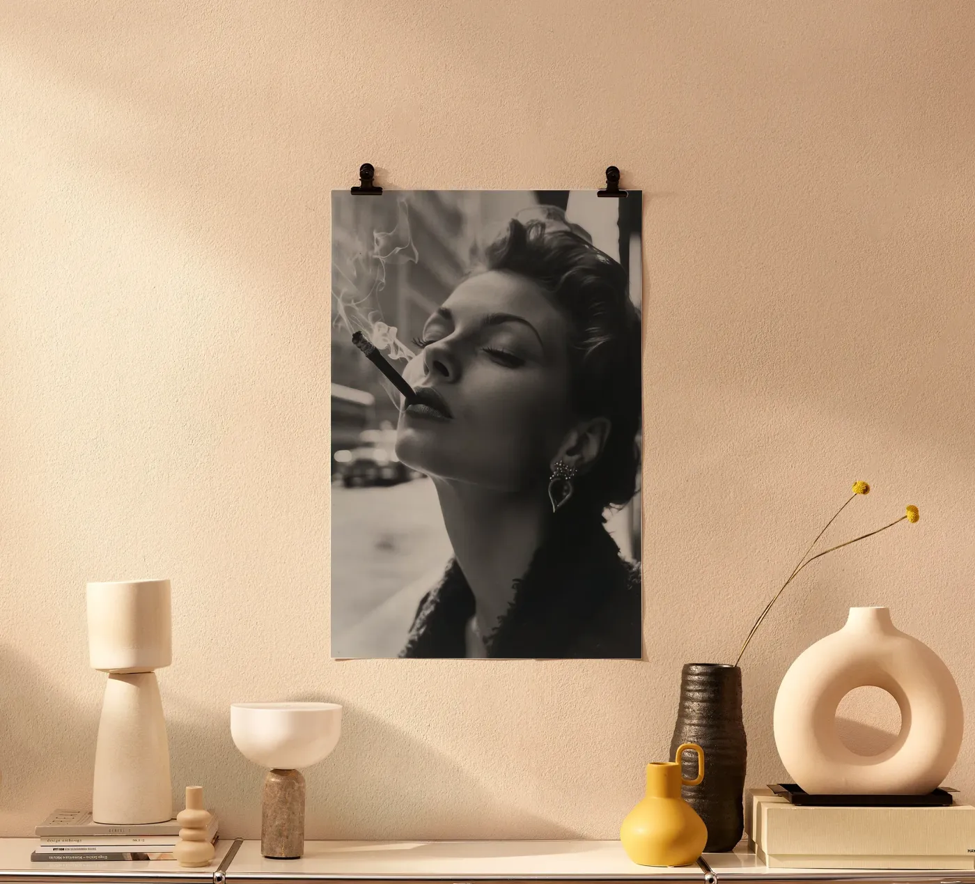 seductive smoke poster by VIntagoras