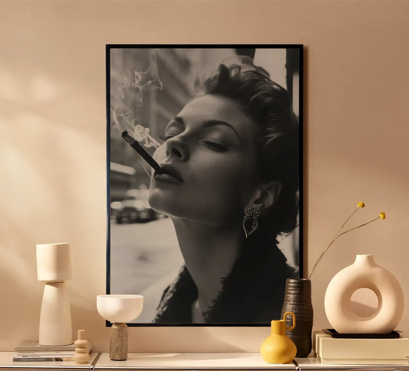 seductive smoke poster by VIntagoras