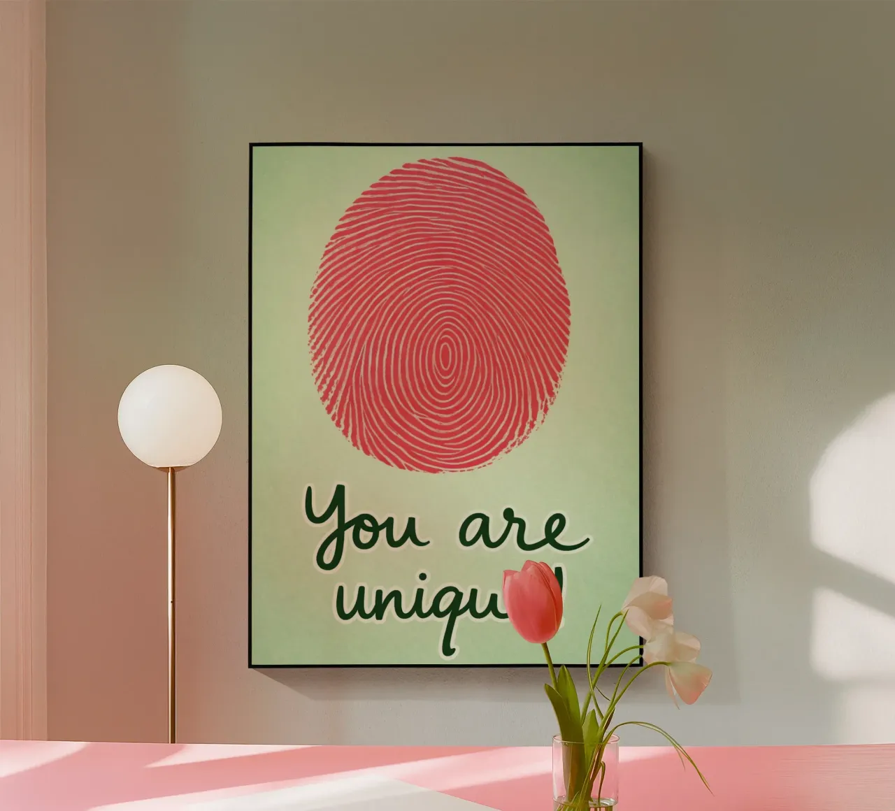 you are unique plexiglass da Rawdenox