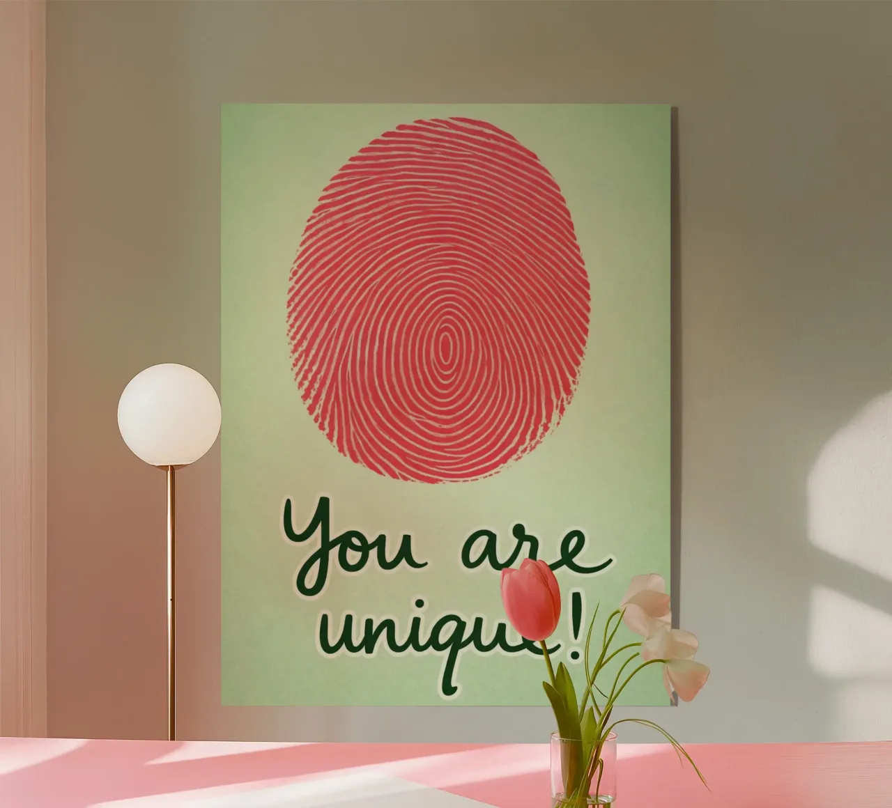 you are unique plexiglass da Rawdenox